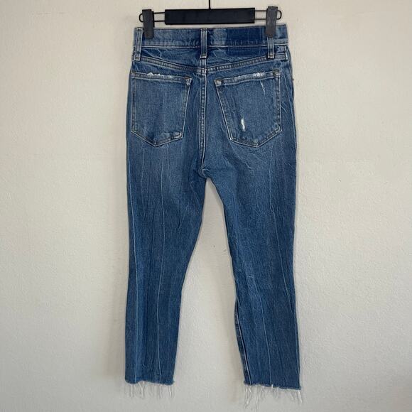 Abercrombie The Mom Jean High Rise Distressed - Size 24/00XS - Picture 3 of 5